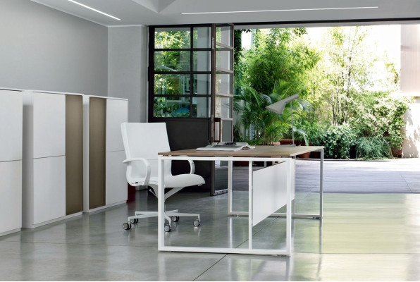 Computertafel bureau bureau kantoormeubilair kantoorcomputertafel bureau tafel Frezza