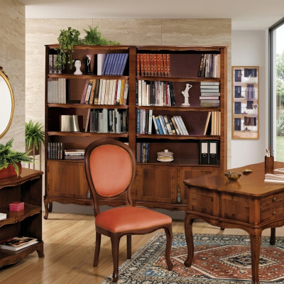 Houten boekenplank Vrijstaande houten plank Elegante bruine boekenplank Nieuw