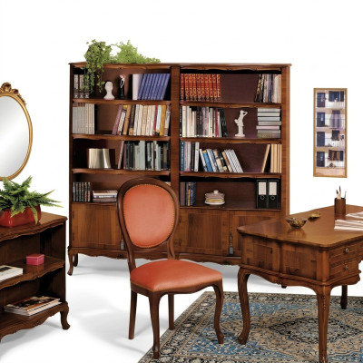 Houten boekenplank Vrijstaande houten plank Elegante bruine boekenplank Nieuw