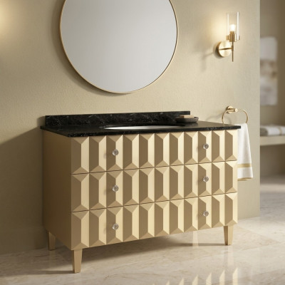 Wasbak Wastafel Klassieke kast Italiaanse badkamer Onderkast