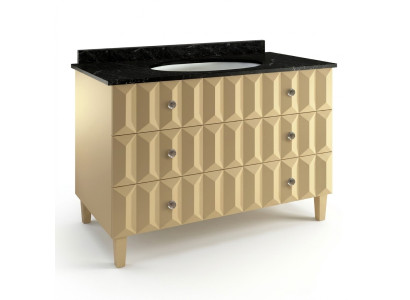 Wasbak Wastafel Klassieke kast Italiaanse badkamer Onderkast