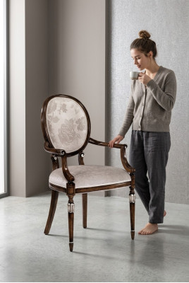 Eetkamerstoel bureaustoel Art Deco fauteuil stoelen luxe design gestoffeerde stoelen stoelen