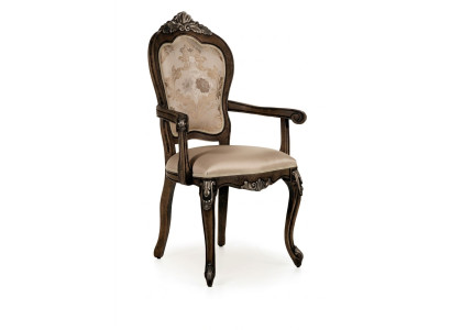 Ligstoel Hout Bekleding Klassieke Eetkamer Meubels Houten Stoel Stoelen Fauteuil Meubels