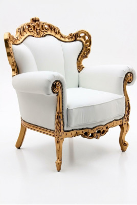 Ontwerp Luxe Klassiek Modern Gestoffeerde Stoel 1-Zits Bankbekleding Sofa's