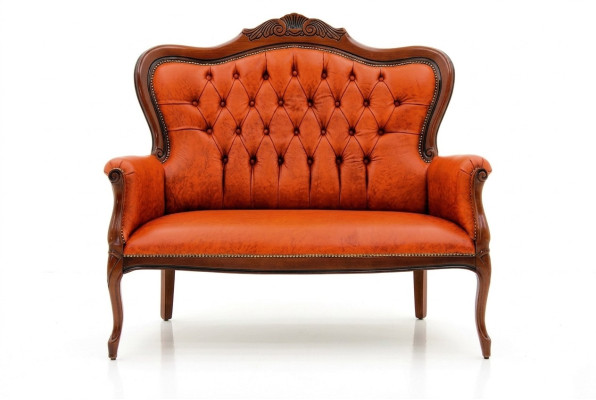 Art deco tweezitsbank Nieuwe bank 2-zits designbanken gestoffeerde banken textiel relax