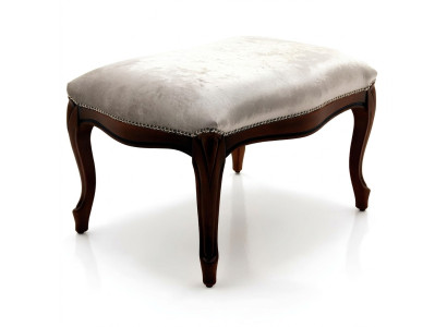 Ottomaanse zithoek Chaise Gestoffeerde Poef Blauw Nieuw Ontwerp Beklede Voetenbank