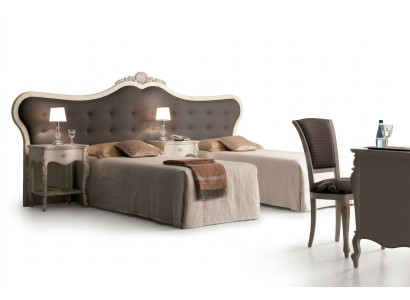 Hotel Inrichting 2x Bedden Ontwerp Moderne Slaapkamer Luxe Meubels 2-delig Set