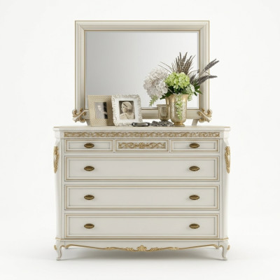 Hoge ladekast Dressoir Ladenkast 5 laden Hoge kast Kast Houten meubels Nieuw