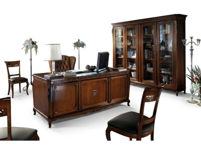 Klassieke vitrinekast commode vitrine commode kast glazen kastmodel