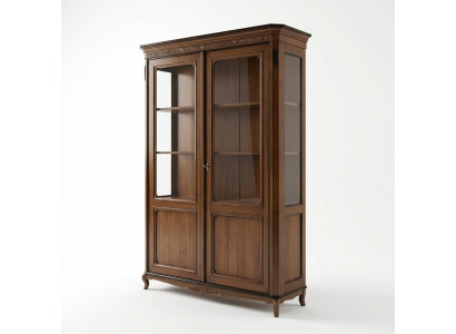 Moderne dressoir commode vitrine dressoir kasten hout massief hout