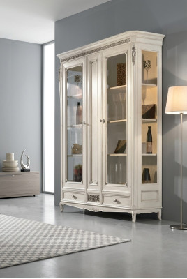 Ontwerp dressoir Italiaanse meubels Sideboard Designer Luxe Houten Vitrinekast