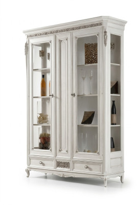 Ontwerp dressoir Italiaanse meubels Sideboard Designer Luxe Houten Vitrinekast