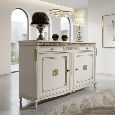 Eetkamerkasten landhuis dressoir vrijstaande houten meubels buffetkast nieuw