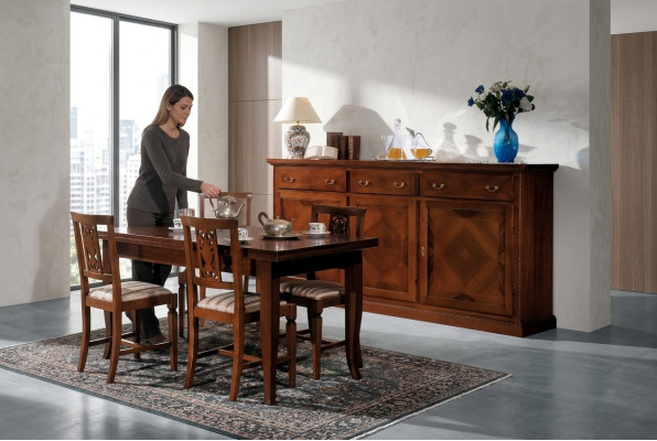 Buffetkast Dressoir Nieuw Dressoir Lade Vitrine Woonkamer Hout