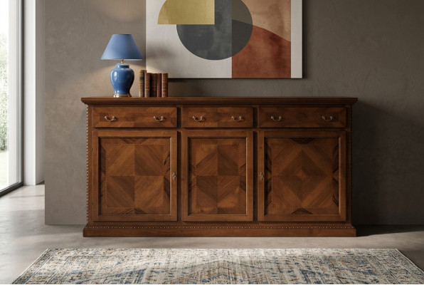 Buffetkast Dressoir Nieuw Dressoir Lade Vitrine Woonkamer Hout