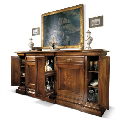 Meubels Italiaans design dressoir ladekast klassieke kast massief hout