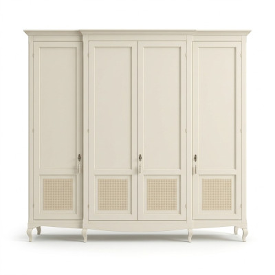 Kast Vaccari cav giovanni Massief houten kasten Kledingkast Slaapkamer Nieuw.