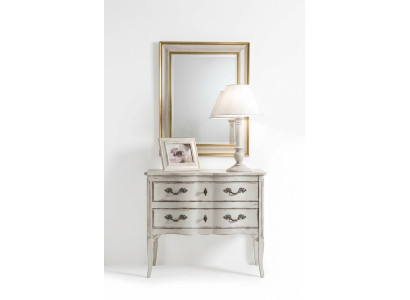 Kast Meubels Kast Woonkamer Wit Dressoir Commode met Spiegel Hout