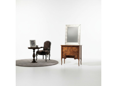 Set ladekast met spiegel, kasten woonkamer houten kast landhuisstijl design.