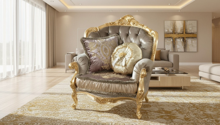 Mubels stoelen Nieuwe art deco design fauteuils textiel woonkamer lounge luxe design