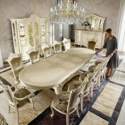 Eetkamerset Eetgroep Houten Tafel Tafels Complete Set Eettafel 12 Stoelen 13-delig