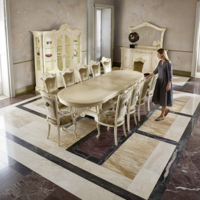 Tafel Luxe Eettafel Italiaans Design Meubels Inrichting Tafels Massief hout
