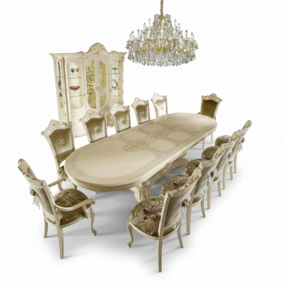 Tafel Luxe Eettafel Italiaans Design Meubels Inrichting Tafels Massief hout