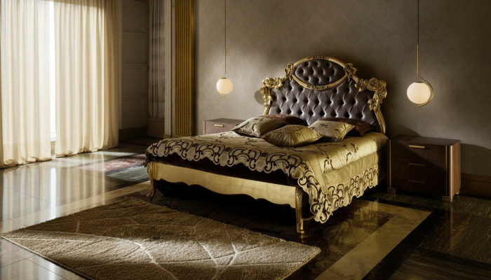 Bed Slaapkamer Set Design Meubels Klassiek Luxe Bedden Nieuw 2x Nachtkastje 3-delige.