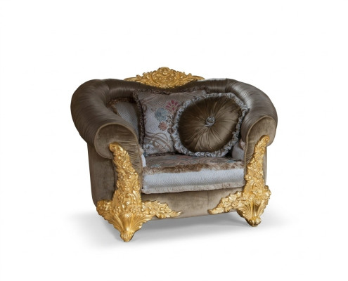 Woonkamerbank Bank Lounge Club 1-zits fauteuil Ontwerpstoel Fauteuil 1-zits