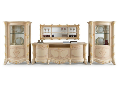 Mebel Italiaans dressoir planken Nieuwe tv-standaard tv-standaard Massief hout