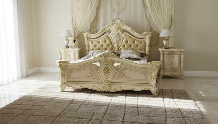 Chesterfield slaapkamer Barok meubels textiel klassiek bed luxe