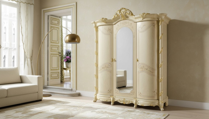 Inrichting kasten slaapkamer nieuwe kast kleerkast meubels Italiaans