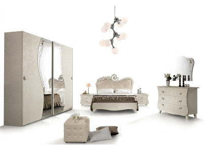 Ontwerp slaapkamer complete set nachtkastje kledingkast barok rococo 6-delig.