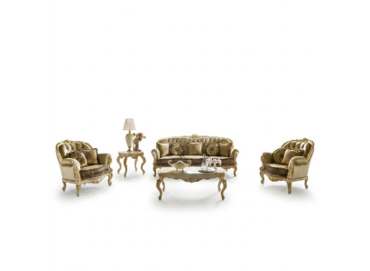 Zitbank 3+2+1 Zits Meubels Bekleding Textiel Italiaans Chesterfield Ontwerp