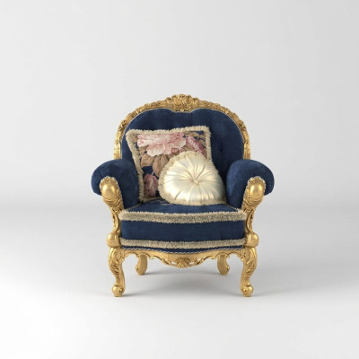 Nieuwe fauteuils bankstellen bank klassiek textiel klassieke meubels luxe 1-zitsbank
