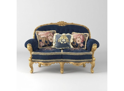 Chesterfield bank 2 zits gestoffeerde banken Sofa's fluweel stof tweezitter meubels Nieuw