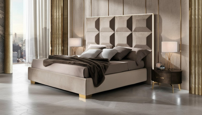Modern Bed Luxe Bedden Chesterfield Meubels Barok Hotel Textiel Slaapkamer