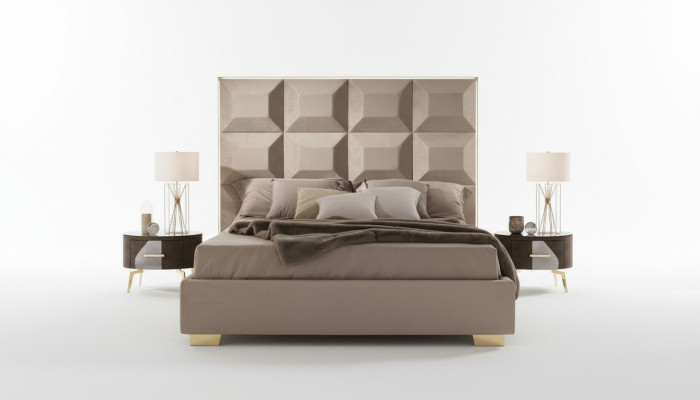 Ontwerp modern luxe slaapkamer nachtkastje bedden bed 3-delige slaapkamer set