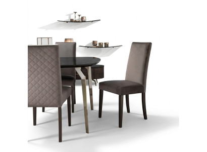 Stoelen Fauteuil TV-lounge Zitplaats 1x Fauteuil Nieuw Luxe Stoel Eetkamer Bekleed