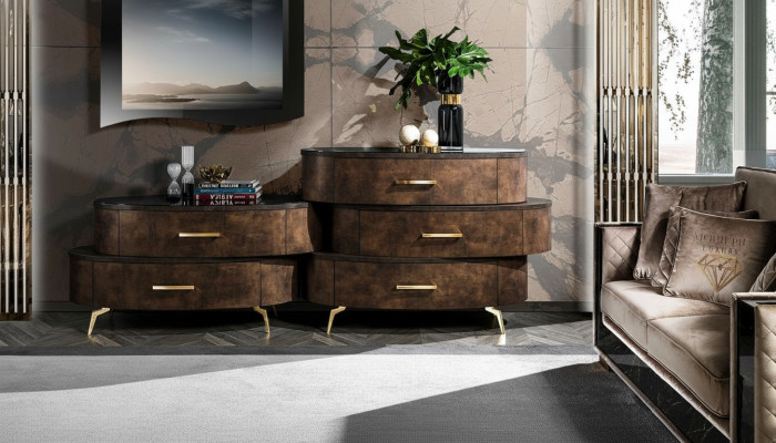 Luxe houten dressoir kast rek console meubels Nieuwe commode Ontwerp kast