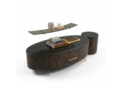 Moderne woonmuur woonkamer wandplank dressoir RTV-rek muurkast 2-delig.