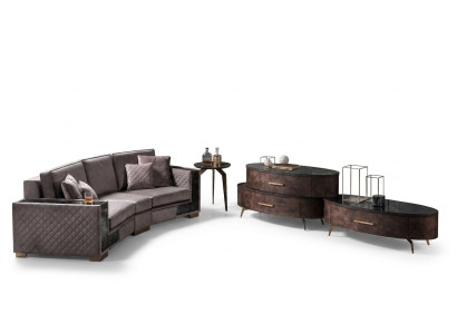 Ontwerp woonkamer wandmeubel dressoir 2x muurplank rtv ladekast dressoir 4-delig set RTV