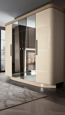 Slaapkamer meubels Italië houten kast Massief houten kledingkast Kast Massief
