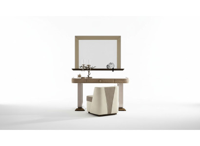Make-uptafel Slaapkamer Kruk set Ladenkast Tafel Console Spiegel