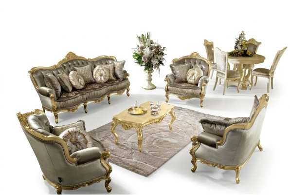 Zitgroep 3211 zitbank salontafel bijzettafel woonlandschap sofa bankstel 5-delig.