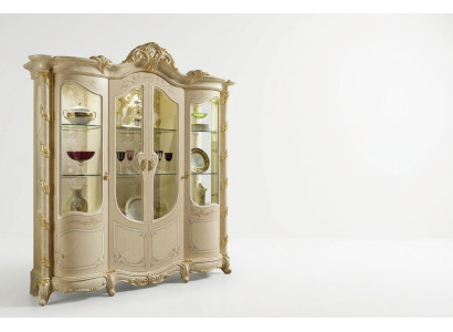Kast vitrine eetkamer dressoir houten kasten meubels woonkamer dressoir glas