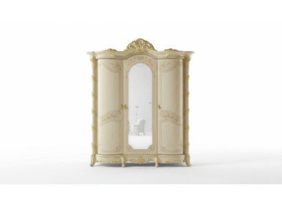 Klassieke massief houten kledingkast houten slaapkamer rek kast kast