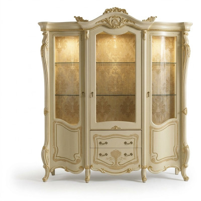 Vitrine Dressoir Buffetkast Italiaanse meubels Inrichting Rekken Vitrines