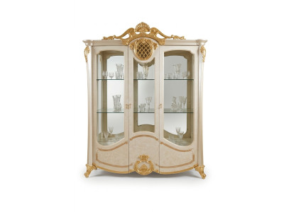 Vitrinekast Vitrinekasten Design Italiaanse meubels Woonkamer Nieuw