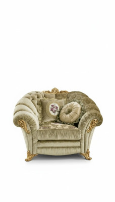 Luxe stoel bekleding cocktail relax lounge clubstoelen meubels ontwerpstuhl beige.